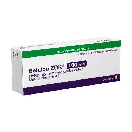 BETALOC ZOK 100 MG * 30 TABX
