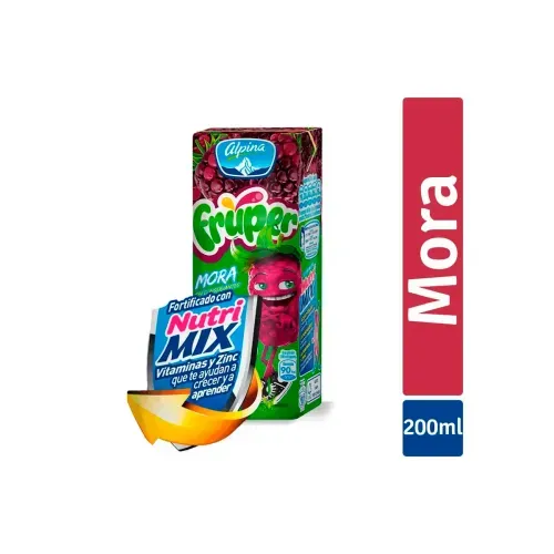 REFRESCO FRUPER MORA *200 ML