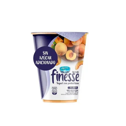 YOGURT FINESSE MELOCOTON *150 GRX