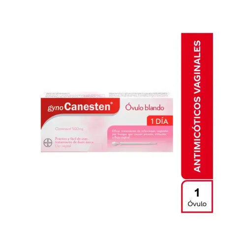GYNOCANESTEN 500 MG * 1 OVULOX