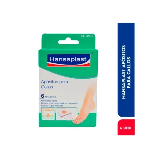 APOSITO PARA CALLOS HANSAPLAST * 6 UNDX