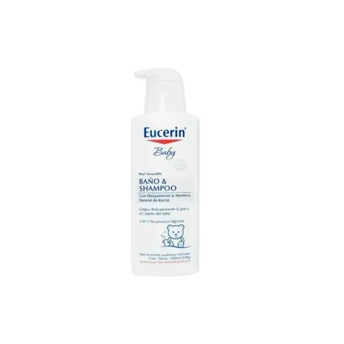 EUCERIN BABY BAÑO Y SHAMPOO * 240 ML X