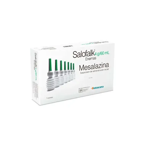 SALOFALK SUSP 60 ML * 7 ENEMASX