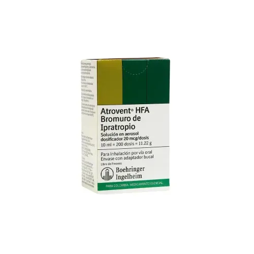 ATROVENT AEROSOL HFA * 10 ML X