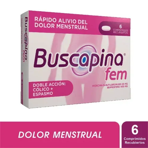 BUSCAPINA FEM * 6 TABX