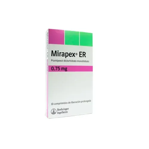 MIRAPEX ER 0.75 MG * 10 COMPX
