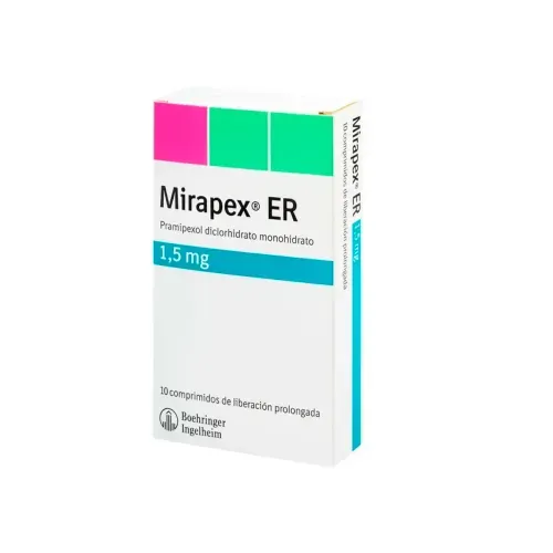 MIRAPEX ER 1.5 MG * 10 COMPX