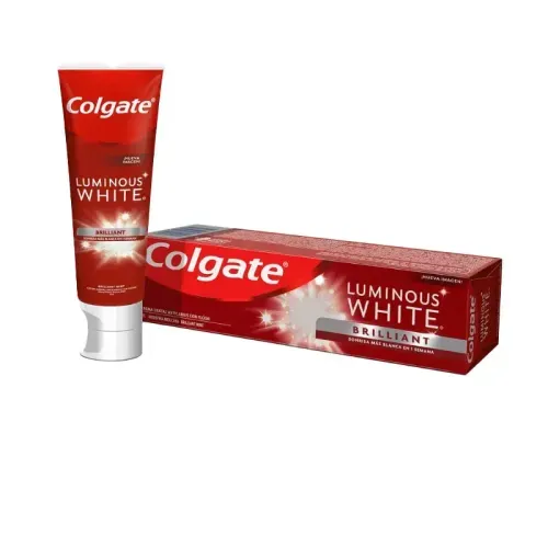 COLGATE CREMA DENTAL LUMINOUS WHITE * 125 MLX