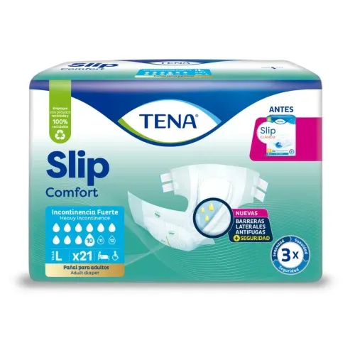 TENA SLIP CLASICO (ANTES BASIC) L * 21 UNDX