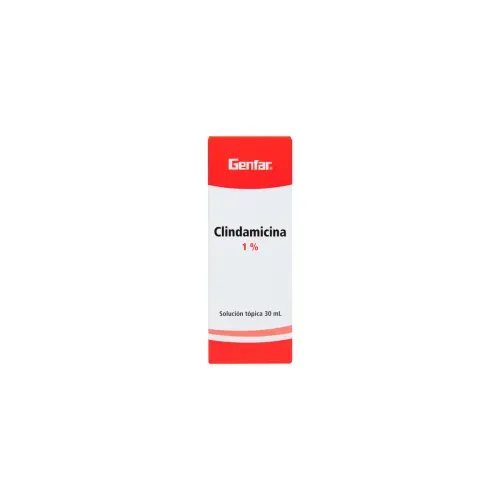 CLINDAMICINA 1% SOL TOPICA * 30 ML X