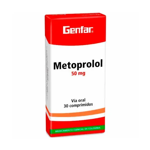 METOPROLOL 50 MG * 30 TABX