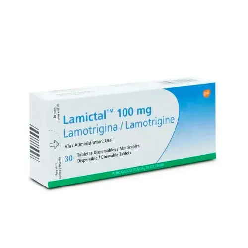 LAMICTAL 100 MG * 30 TABX