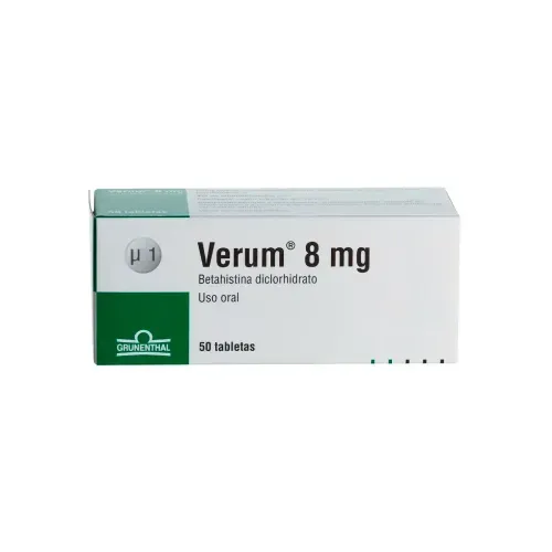 VERUM 8 MG * 50 TABX