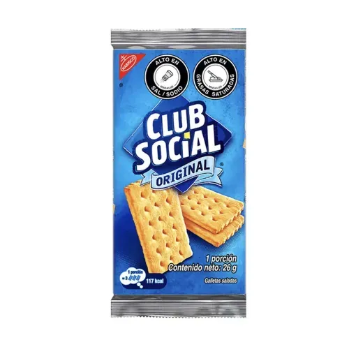 GALLETA CLUB SOCIAL ORIGINAL * 26 GRX