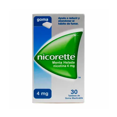 NICORETTE 4 MG MENTA HELADA * 30 GOMASX