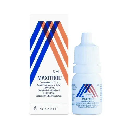 MAXITROL OFTALMICO * 5 ML X