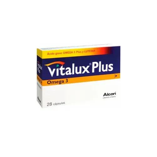 VITALUX PLUS OMEGA 3 * 28 CAP X