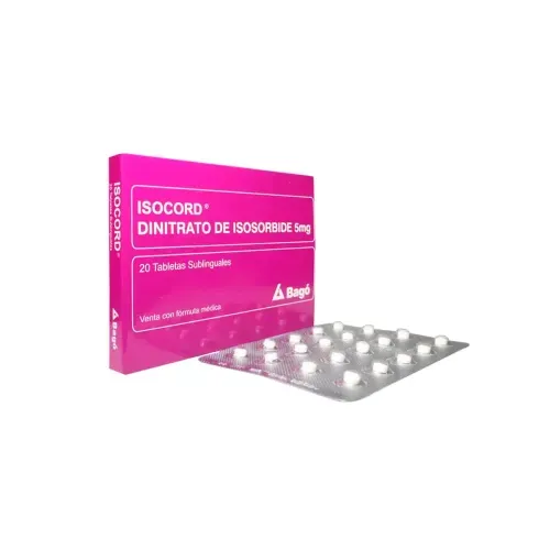 ISOCORD 5 MG * 20 TABX