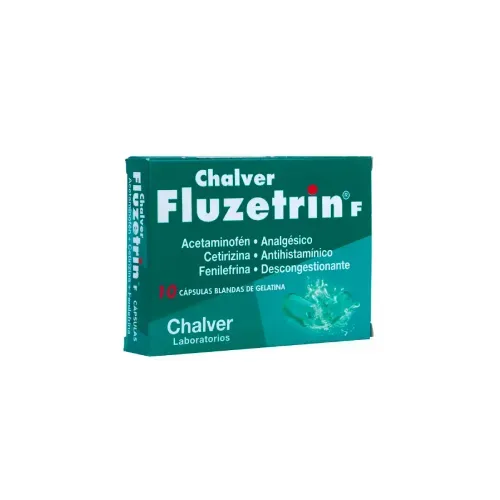 FLUZETRIN F * 10 TABX
