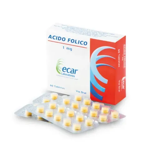 ACIDO FOLICO 1 MG * 60 TAB X