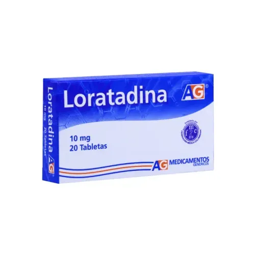 LORATADINA 10 MG * 20 TABX