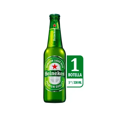 CERVEZA HEINEKEN BOTELLA * 330 MLX
