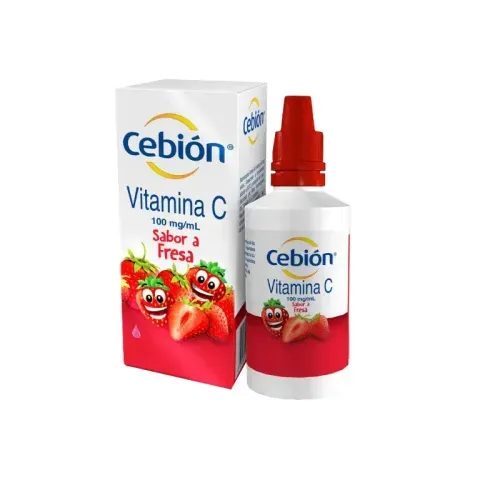CEBION GOTAS FRESA * 30 ML X