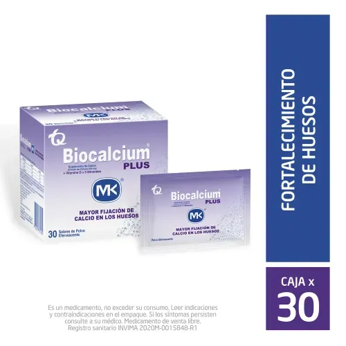 BIOCALCIUM PLUS * 30 S/SX