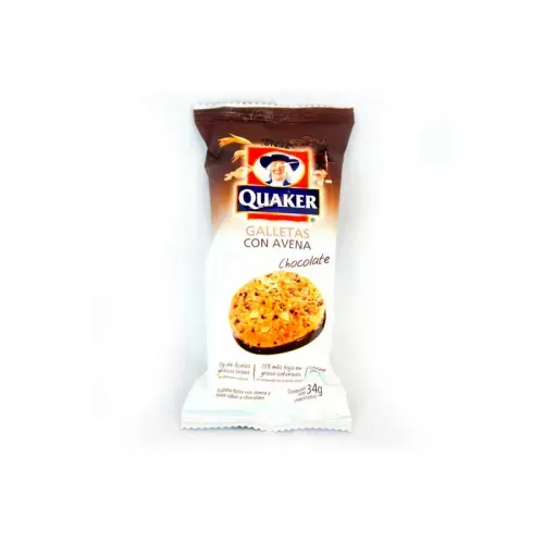 GALLETA QUAKER CHOCOLATE * 34 GRX