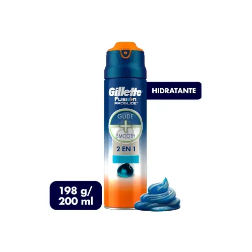GILLETTE GEL FUSION AFEITAR HIDRATANTE *200 ML 198 GRX