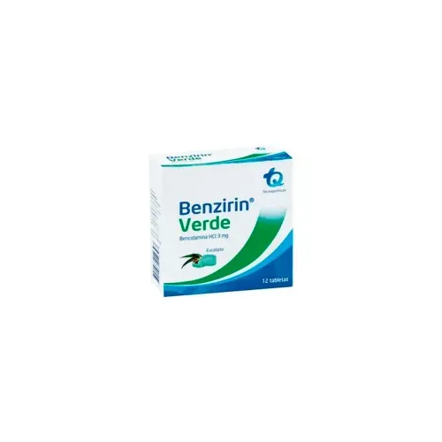 BENZIRIN VERDE EUCALIPTO * 12 TABX