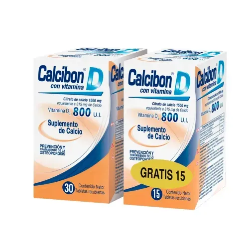 CALCIBON D 800 U.I * 30 TAB GTS 15 TABX