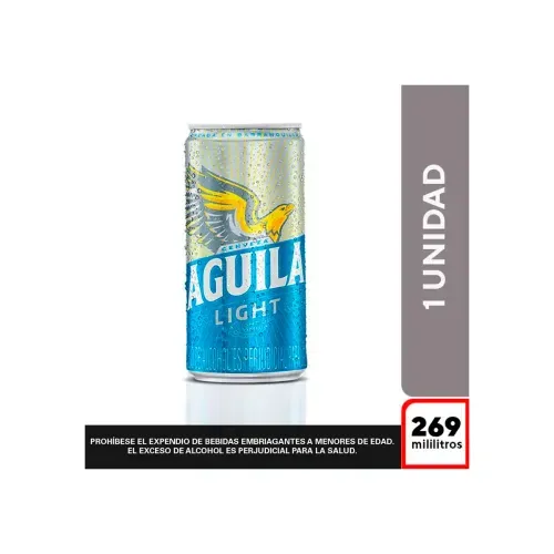 CERVEZA AGUILA LATA * 269 MLX
