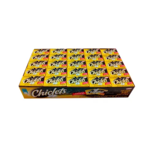 CHICLETS ADAMS MENTA *100 UNIDX