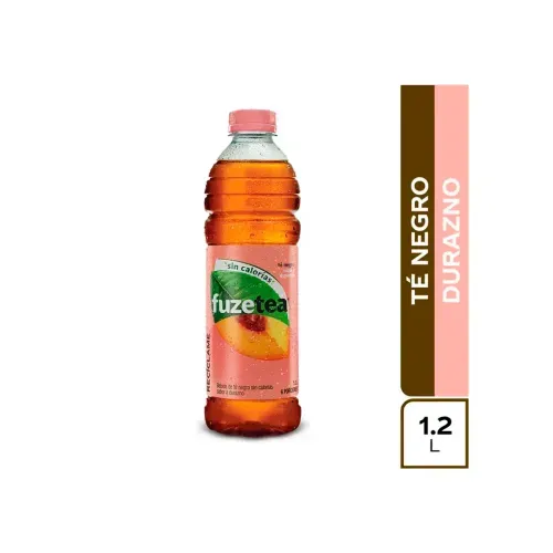 FUZE TEA TE NEGRO DURAZNO X 1.2 ML