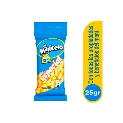 MANI LA ESPECIAL MANICERO SALADO * 25 GRX