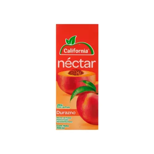 NECTAR DURAZNO CALIFORNIA X 200 ML