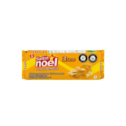 SALTIN NOEL QUESO MANTEQUILLA * 3 GALLETASX