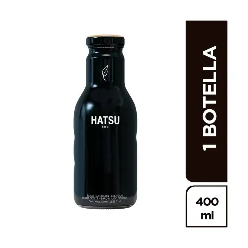 TEA HATSU TE NEGRO Y LIMON * 400 MLX