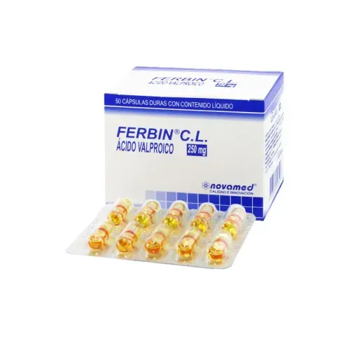 FERBIN 250 MG * 50 CAP L-NEUR-PSIQX