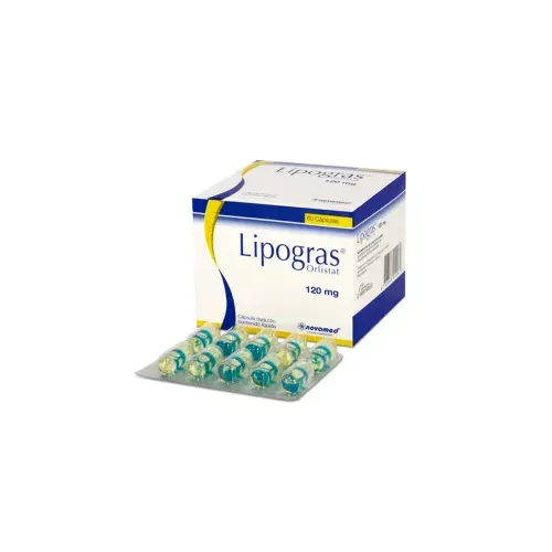LIPOGRAS 120 MG * 60 CAP  L-GASTRX