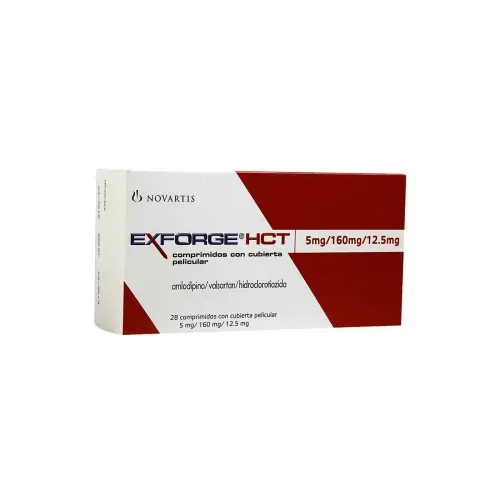 EXFORGE HCT 5/160/12.5 MG * 28 COMP  X