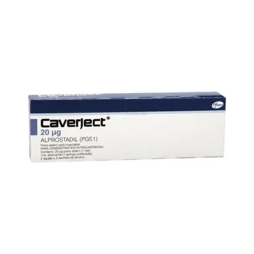 CAVERJECT 20 MCG * 1 AMP X