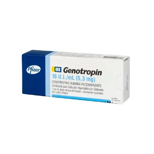 GENOTROPIN 16 UI * 1 CARPULAX