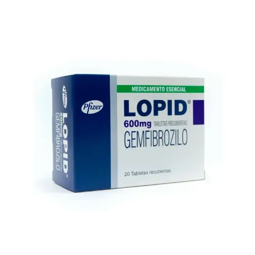 LOPID 600 MG * 20 TABX