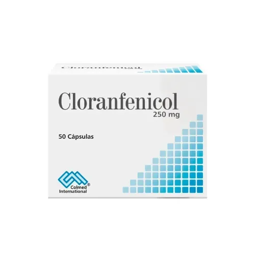CLORANFENICOL 250 MG * 50 CAP X