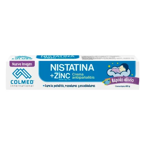 NISTATINA + OXIDO DE ZINC * 60 GRX