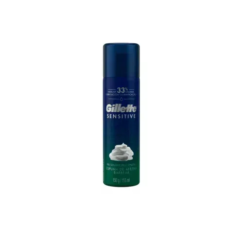 GILLETTE ESPUMA DE AFEITAR FOAMY SENSITIVE *150 GRX