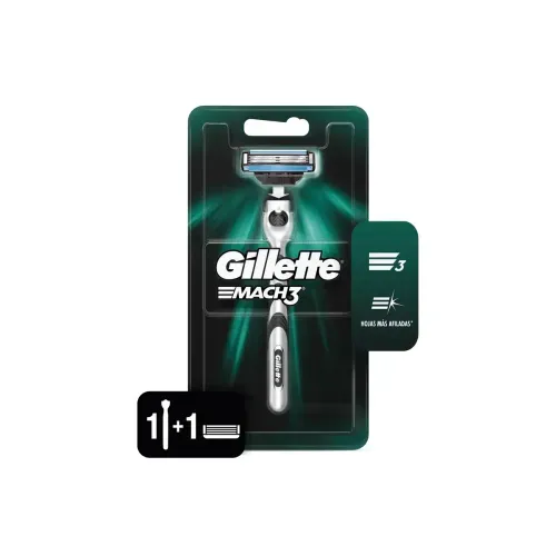 GILLETTE MACH 3 MAQUINA * 1 UNDX
