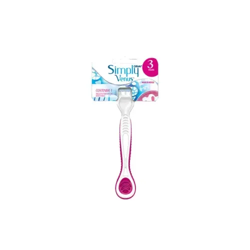 GILLETTE PRESTOBARBA SIMPLY VENUS 3 * 1 UNDX